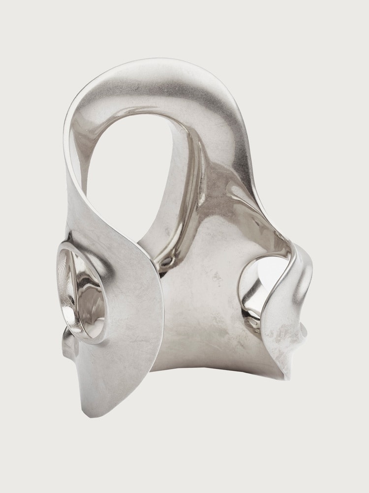 OVERSIZE SCULPTURAL BRACELET - M/L - 3