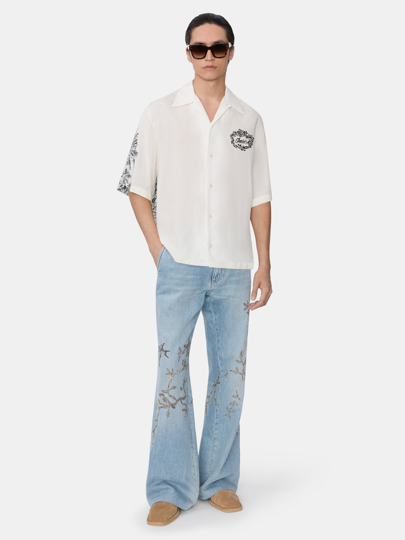 AMIRI FLORAL EMBELLISHED JEAN outlook