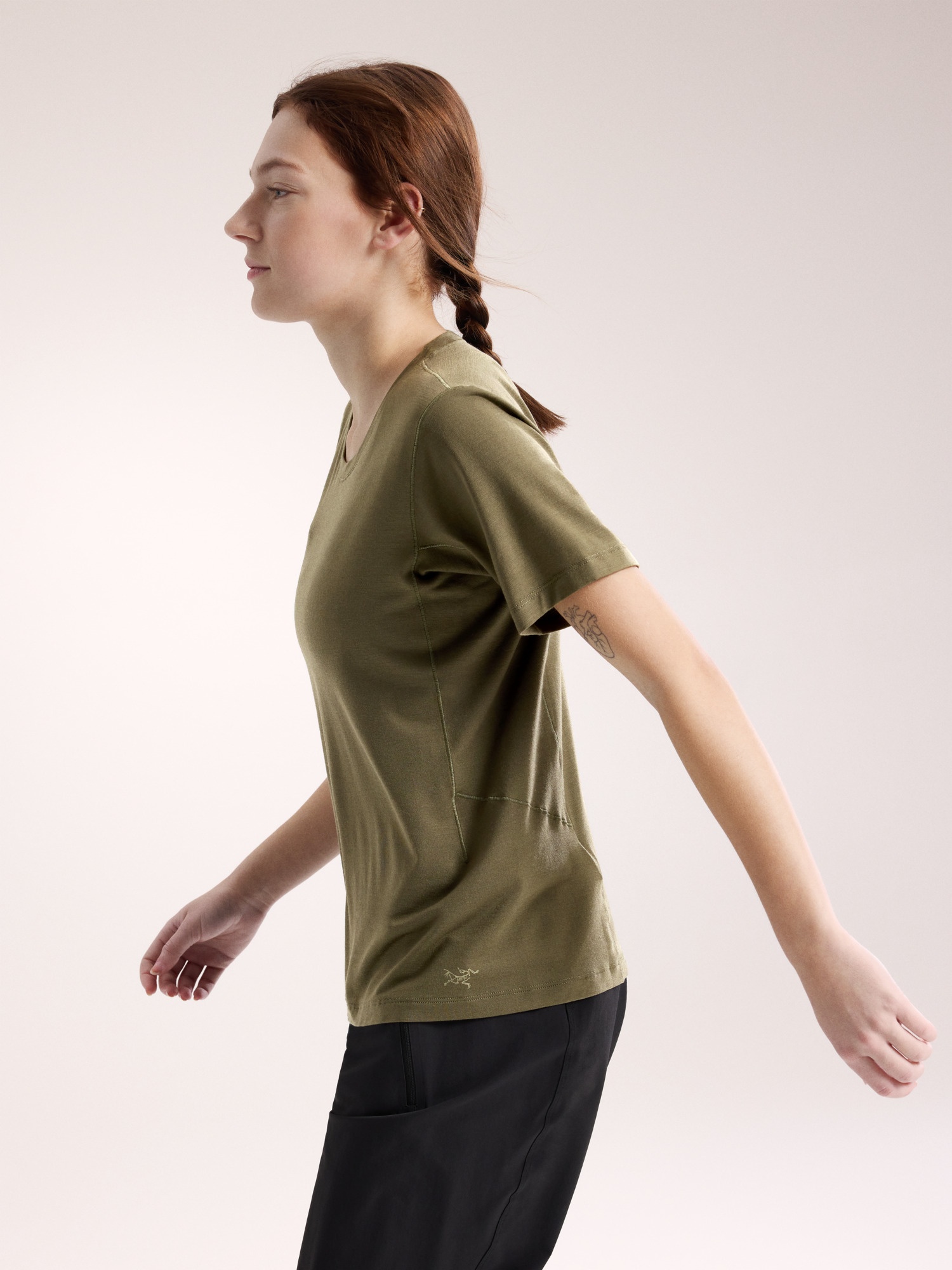 Lana Merino Wool Crew Shirt SS - 6