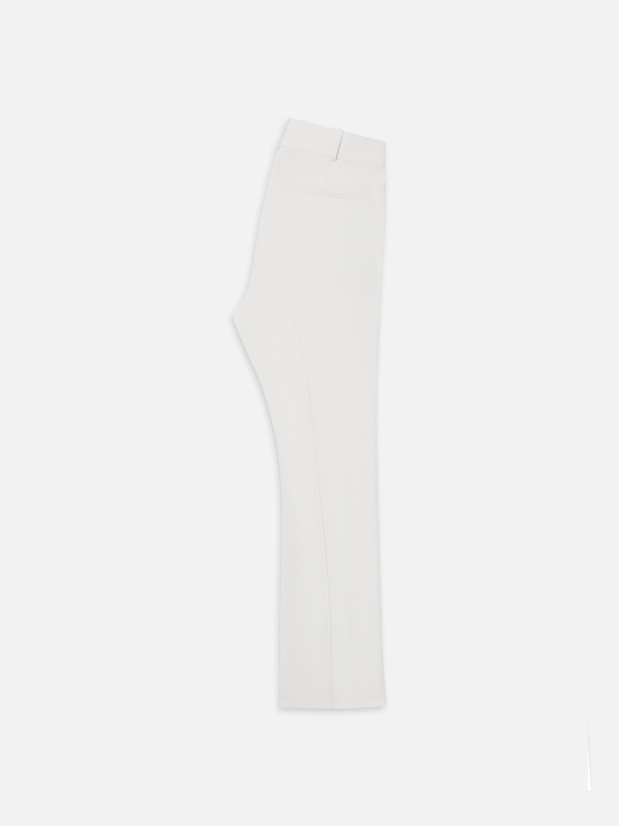 The Linen Trouser in White - 4
