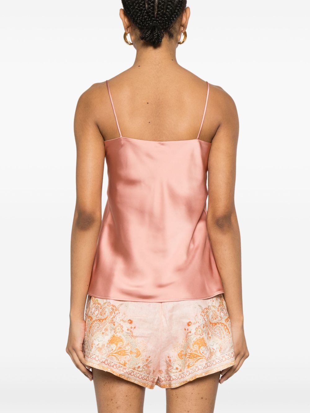 satin tank top - 4