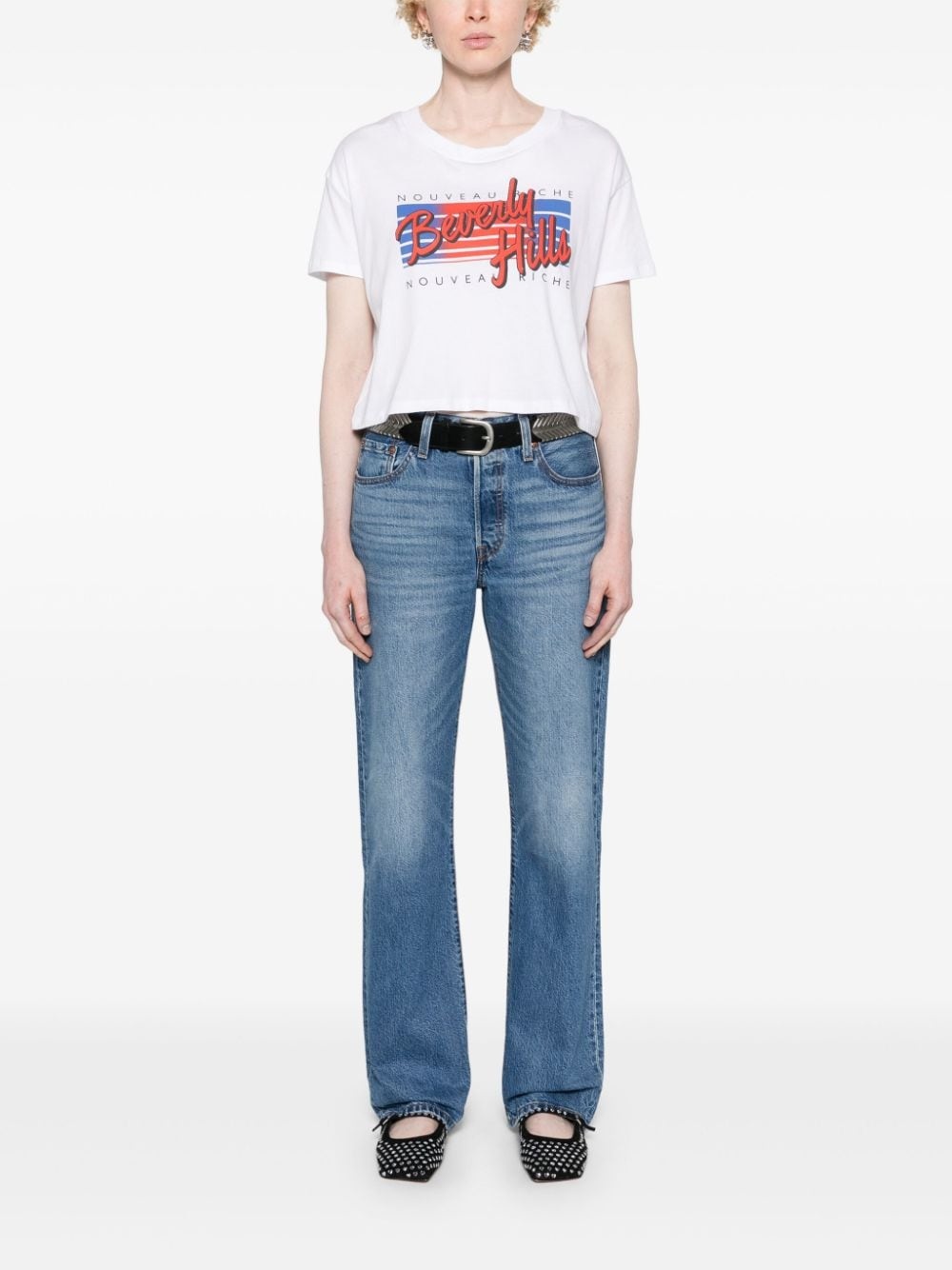 501 90s mid-rise straight-leg jeans - 2
