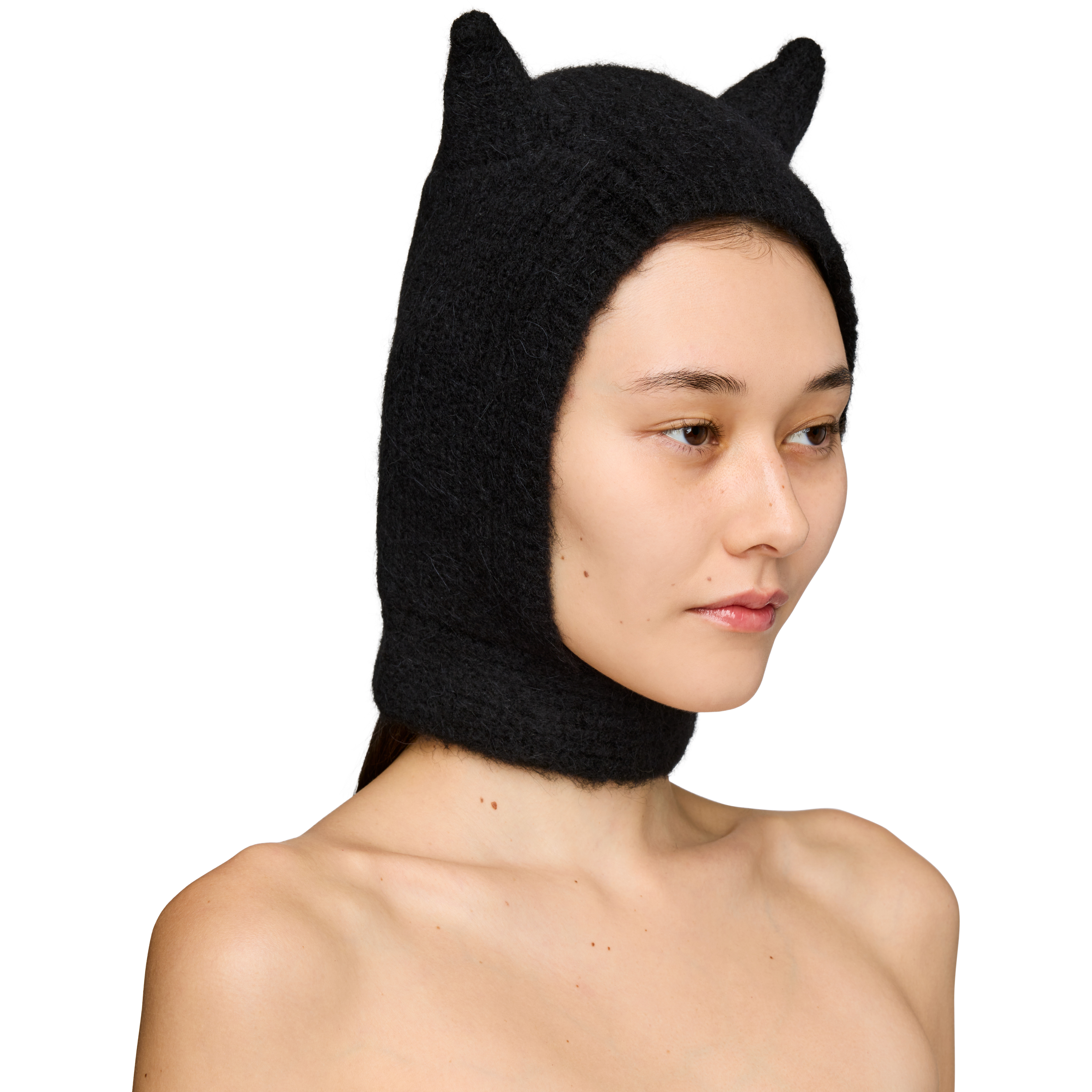 Knitted Horn Beanie - 4