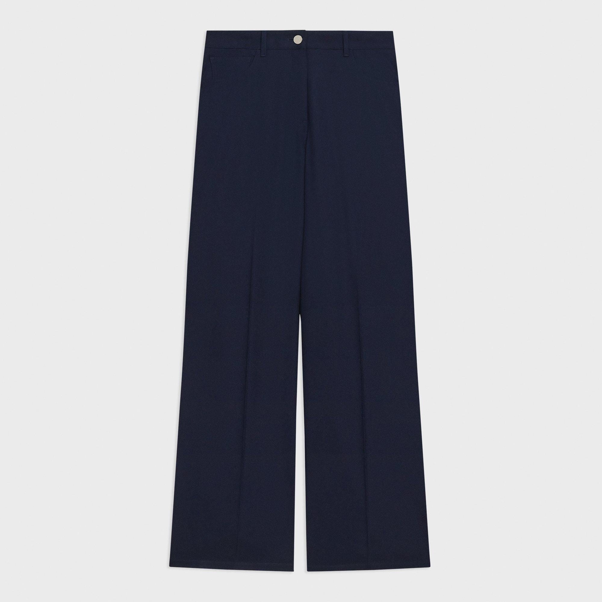 Straight-Leg 5-Pocket Pant in Stretch Flannel - 1