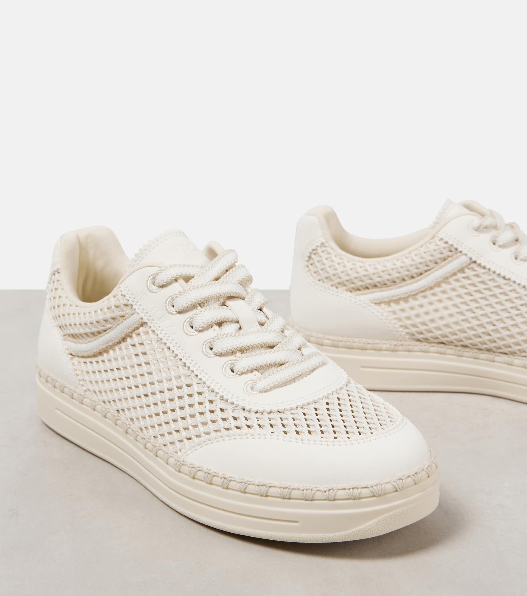 Rimini nubuck-trimmed sneakers - 6