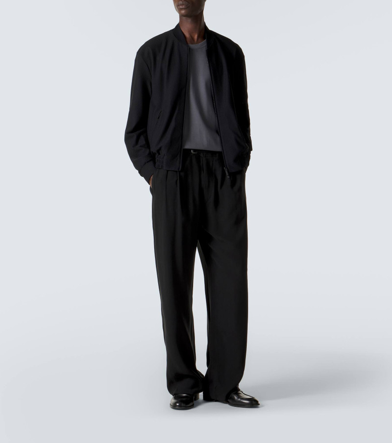 GIORGIO ARMANI Logo blouson jacket outlook