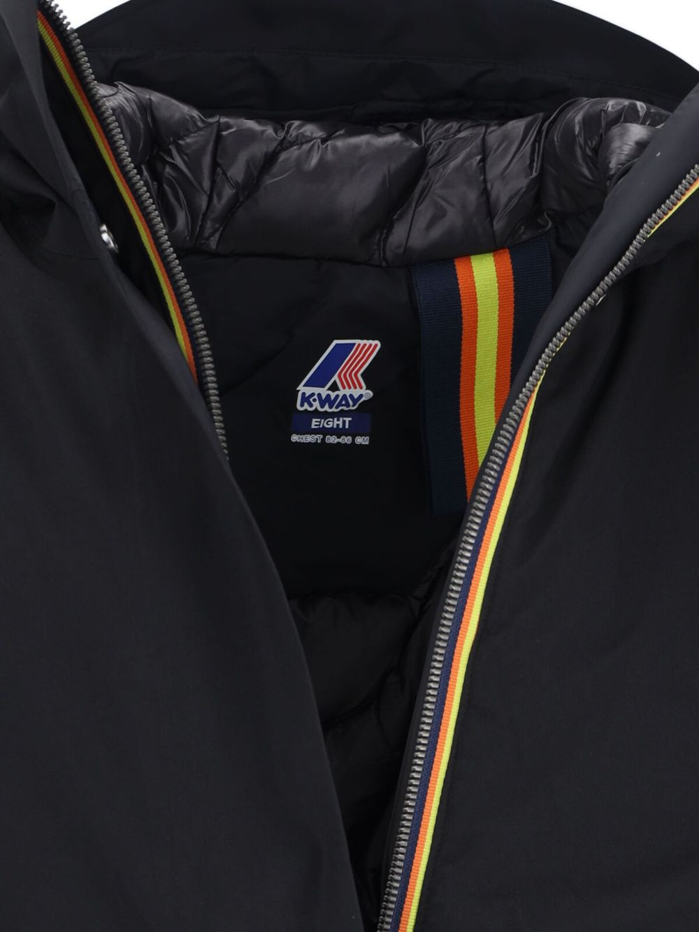 hooded zipped parka coats - 3