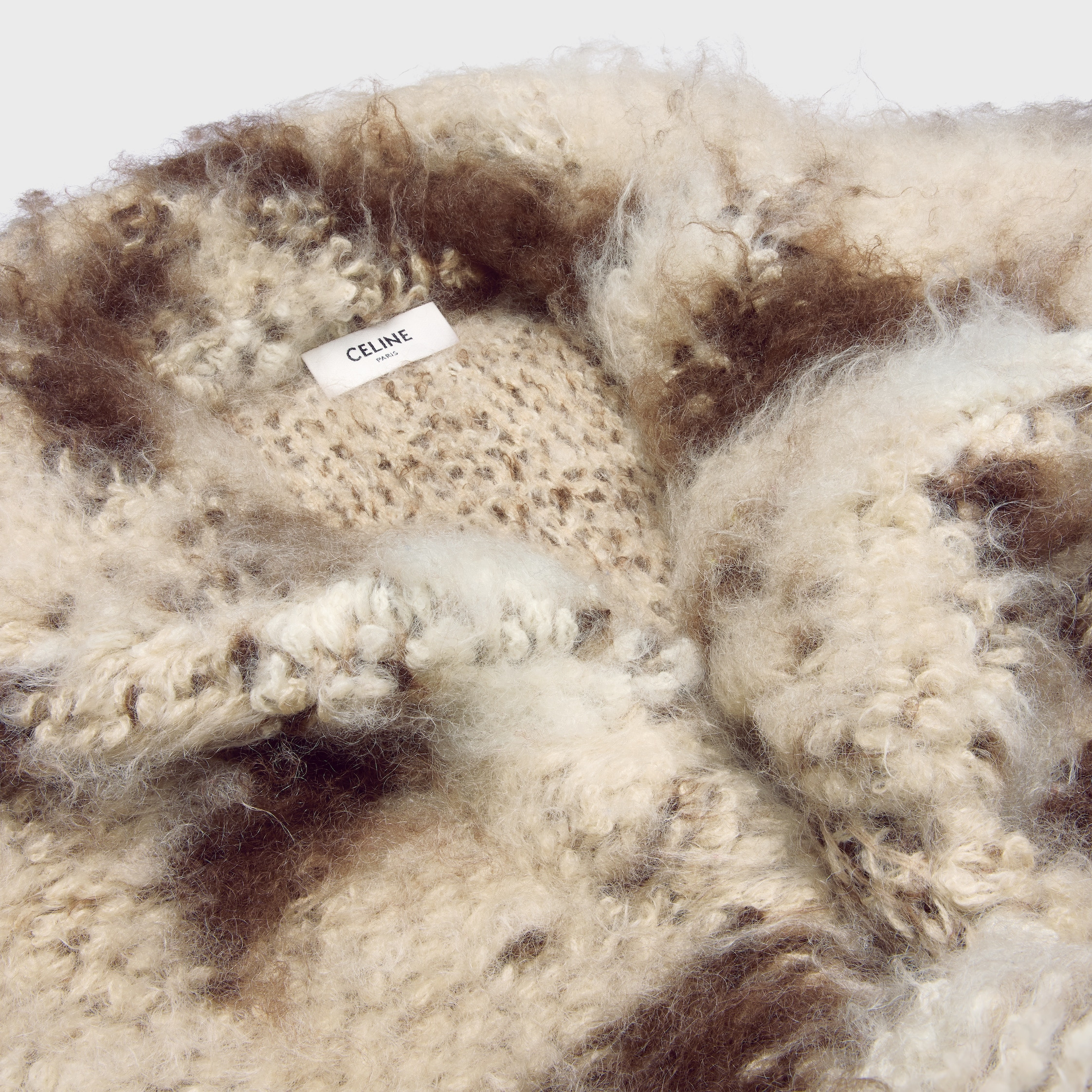 jacket IN fluffy wool - 3