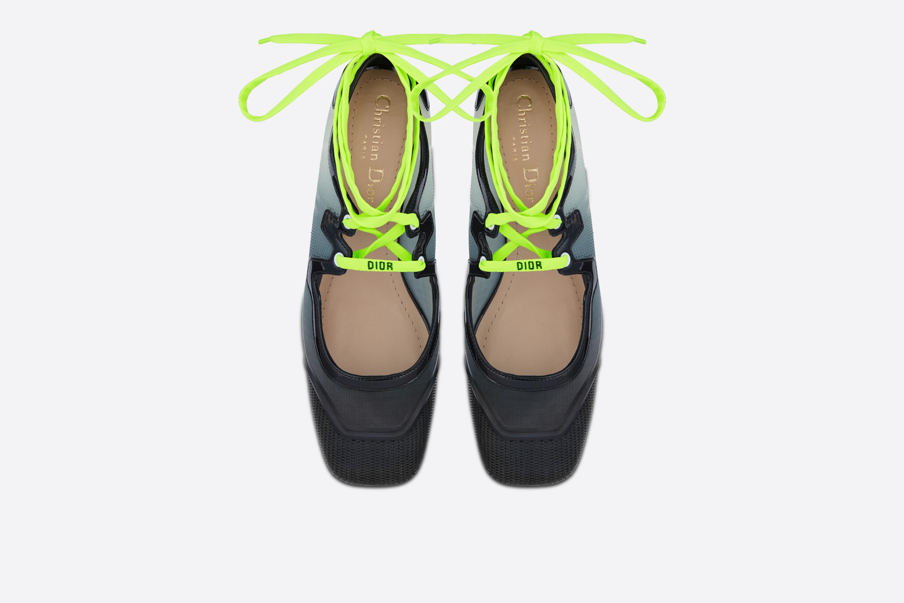 D-Mension Lace-Up Ballerina Flat - 4