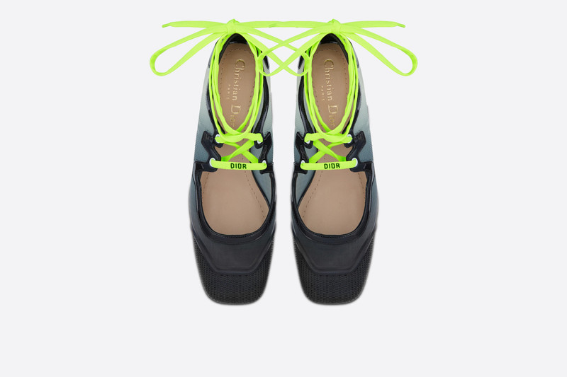 D-Mension Lace-Up Ballerina Flat 4