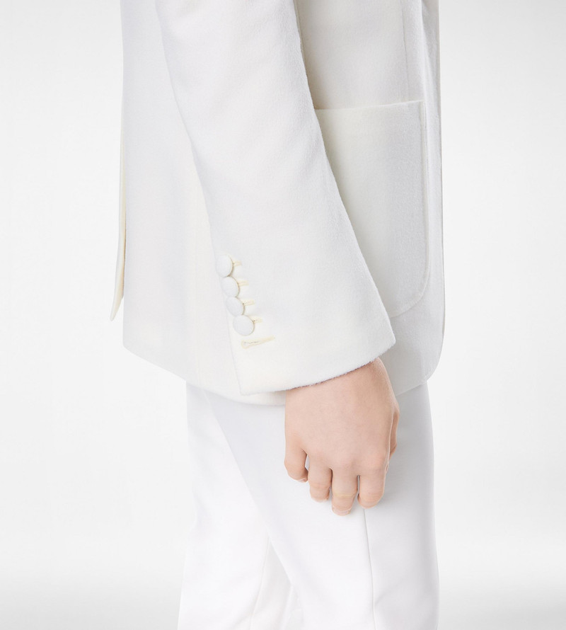 TOM FORD WOOL CASHMERE FLANNEL SINGLE BREASTED JACKET outlook