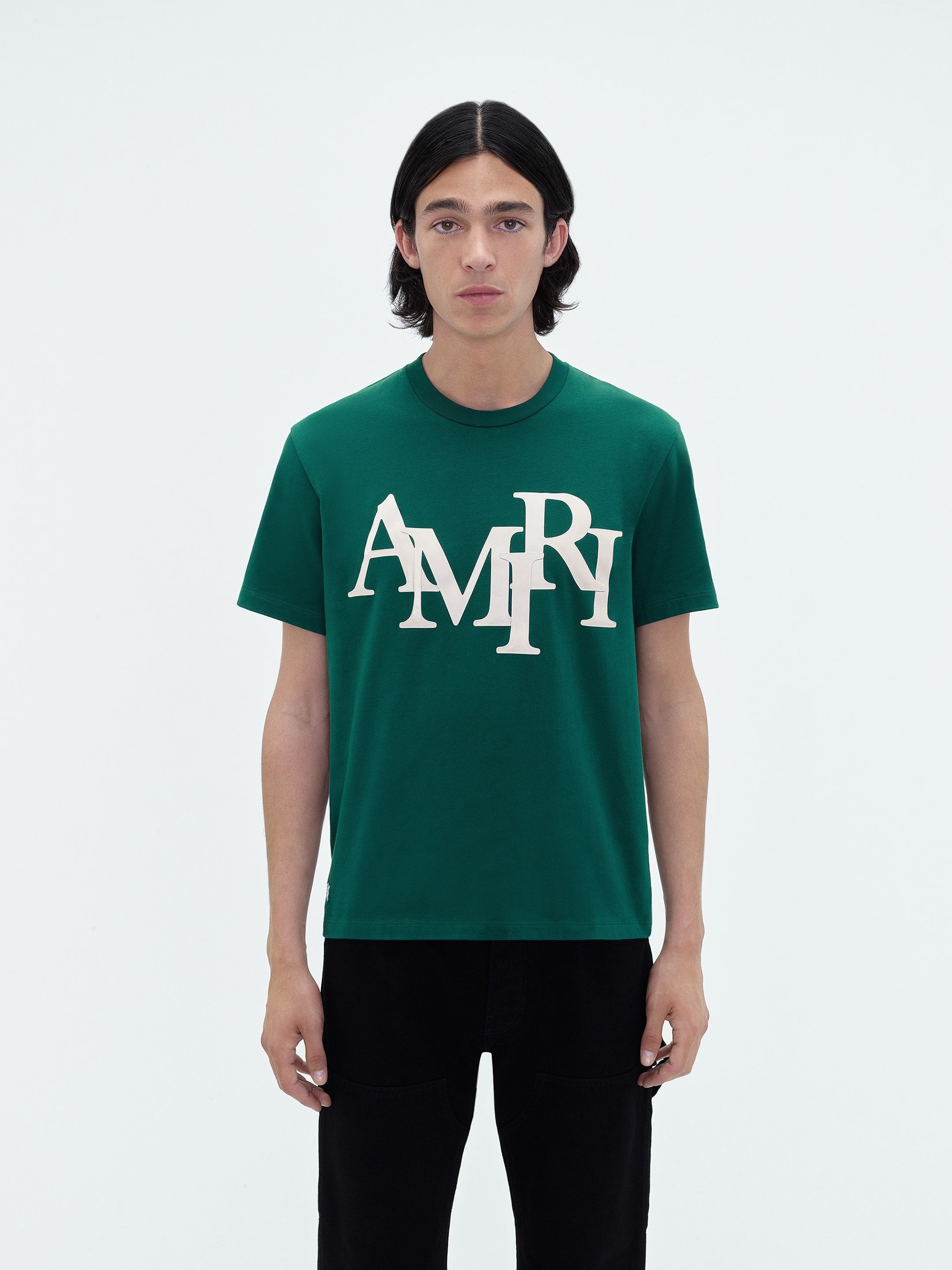 Tシャツ・カットソー AMIRI STAGGERED LOGO TEE AMIRI Staggered Logo Graphic T-Shirt | Nordstrom