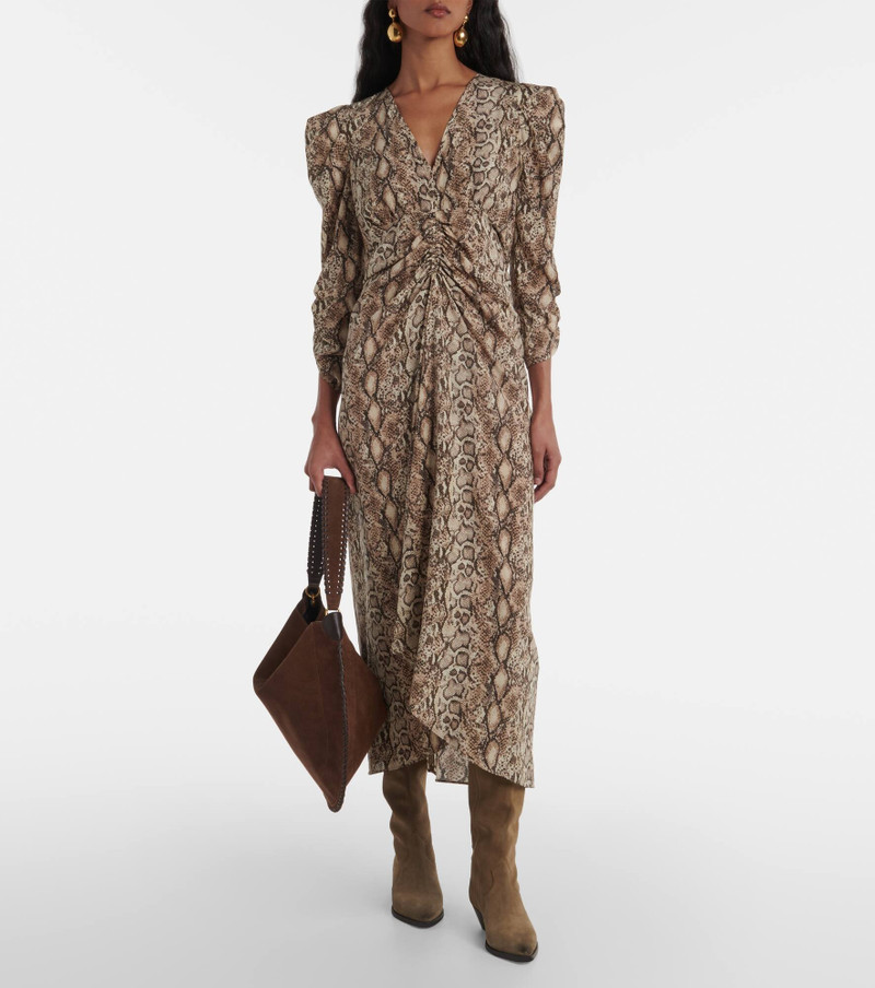Isabel Marant Oskan Large suede shoulder bag outlook