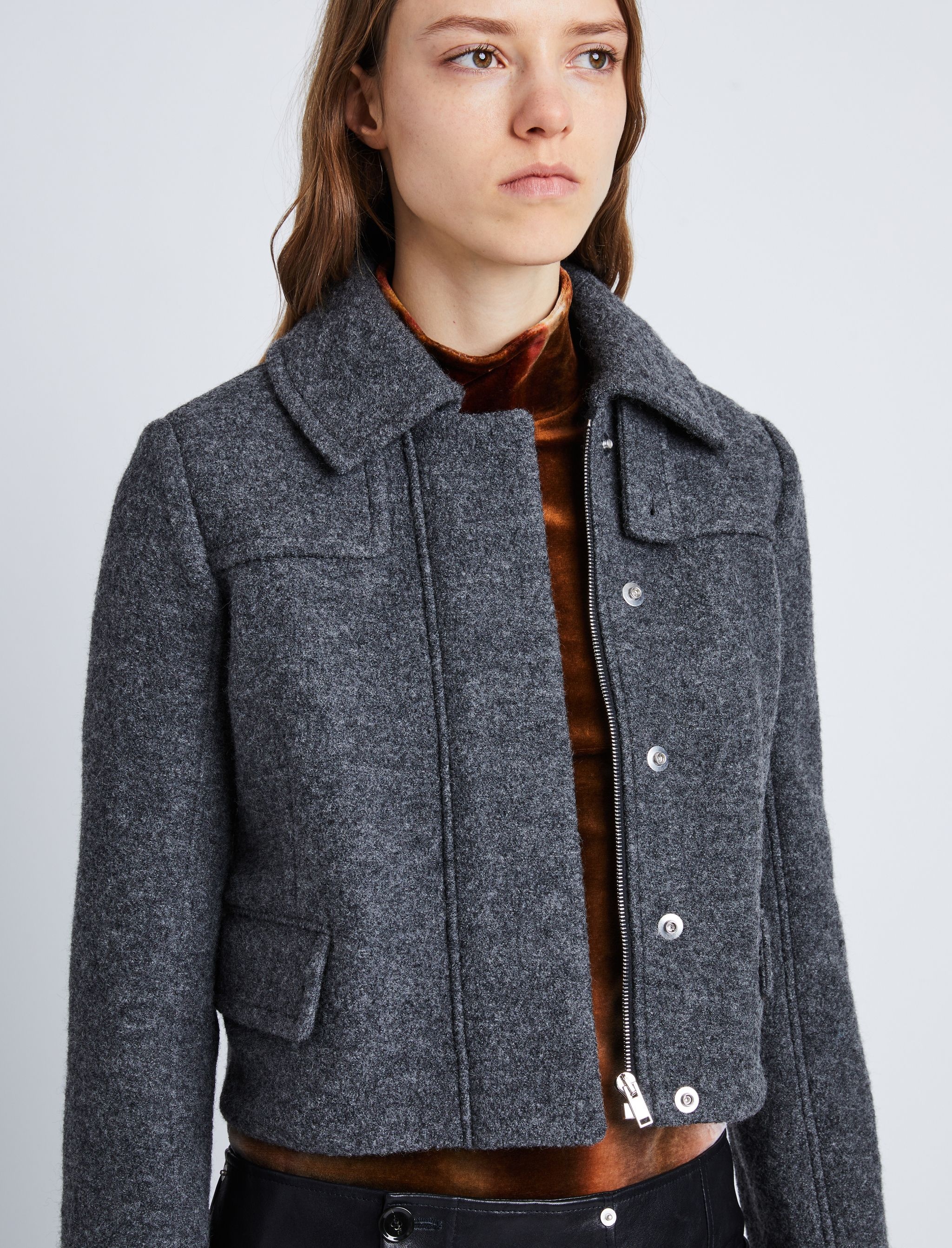 Wool Jersey Jacket - 6
