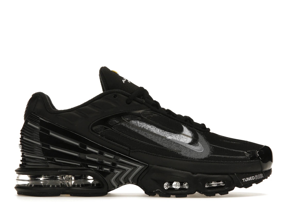 Nike Air Max Plus 3 Stencil Swoosh Black - 1