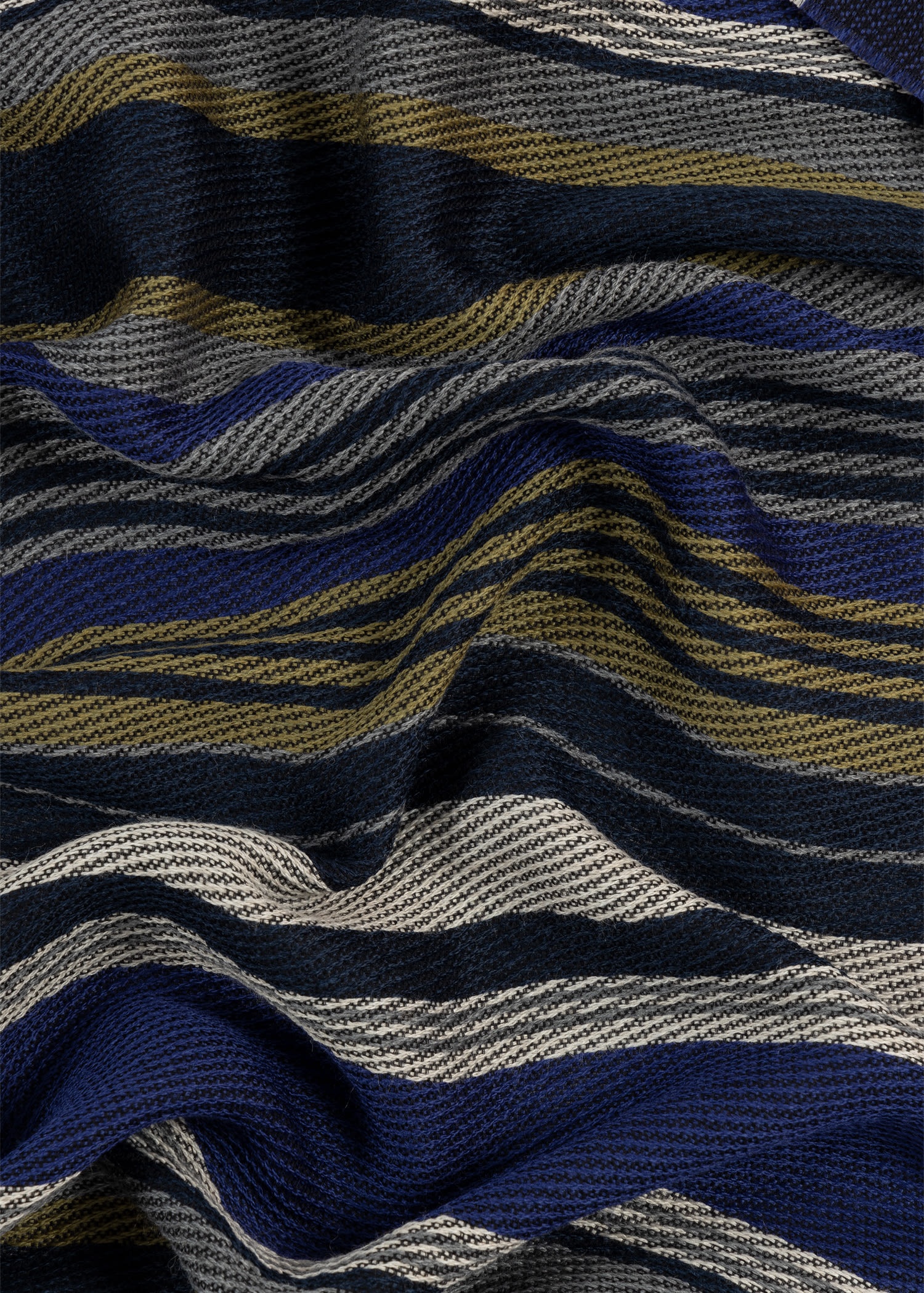 Wool-Blend Stripe Scarf - 4