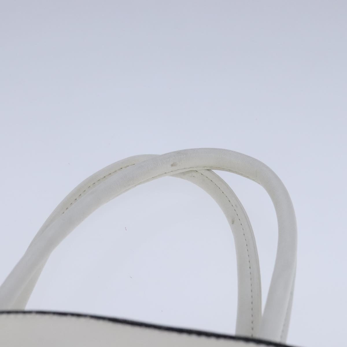 Burberry Hand Bag Canvas White - 8