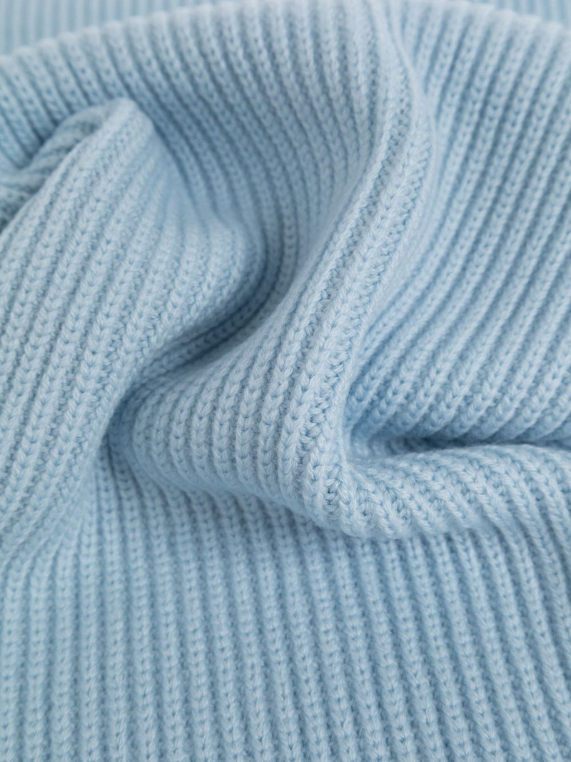 ribbed logo-detail scarf 3