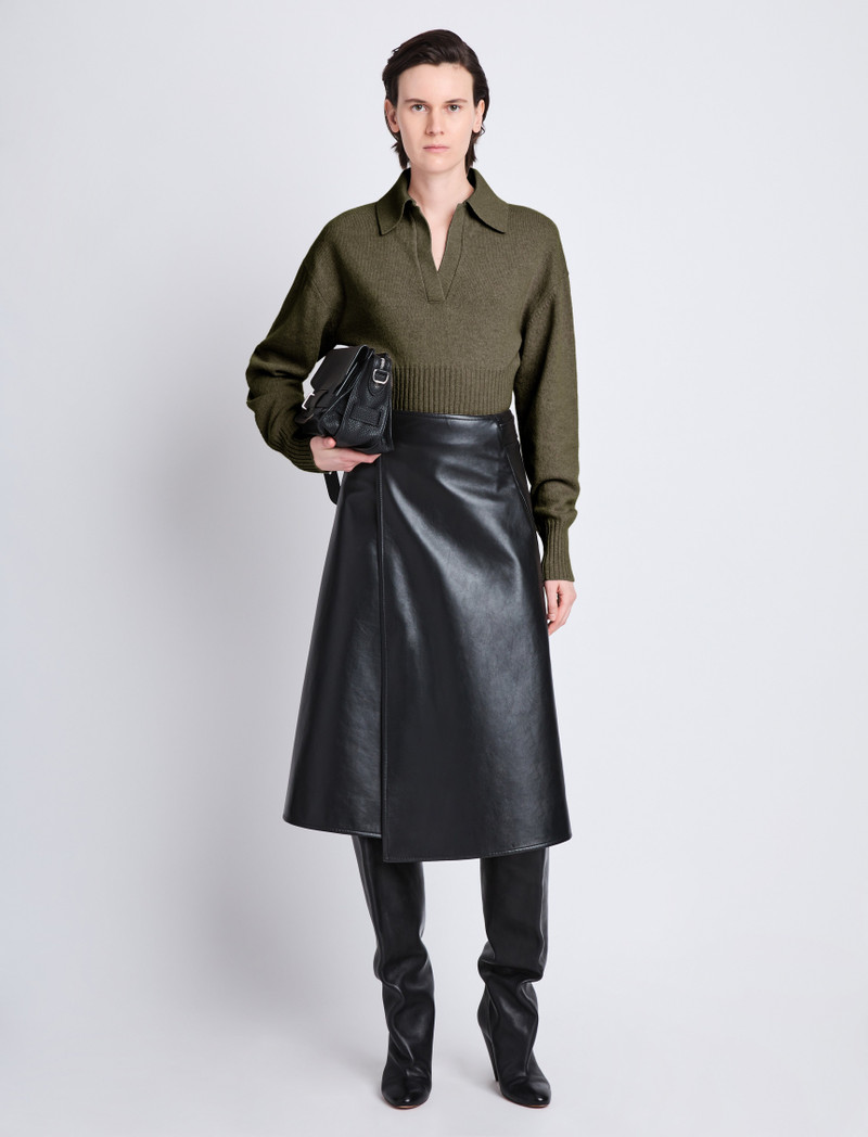 Proenza Schouler Jeanne Sweater in Lightweight Eco Cashmere outlook