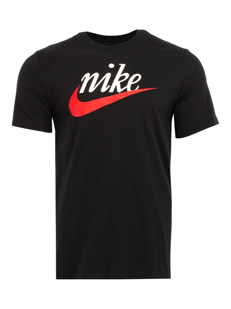 logo-print "Black" T-shirt 1