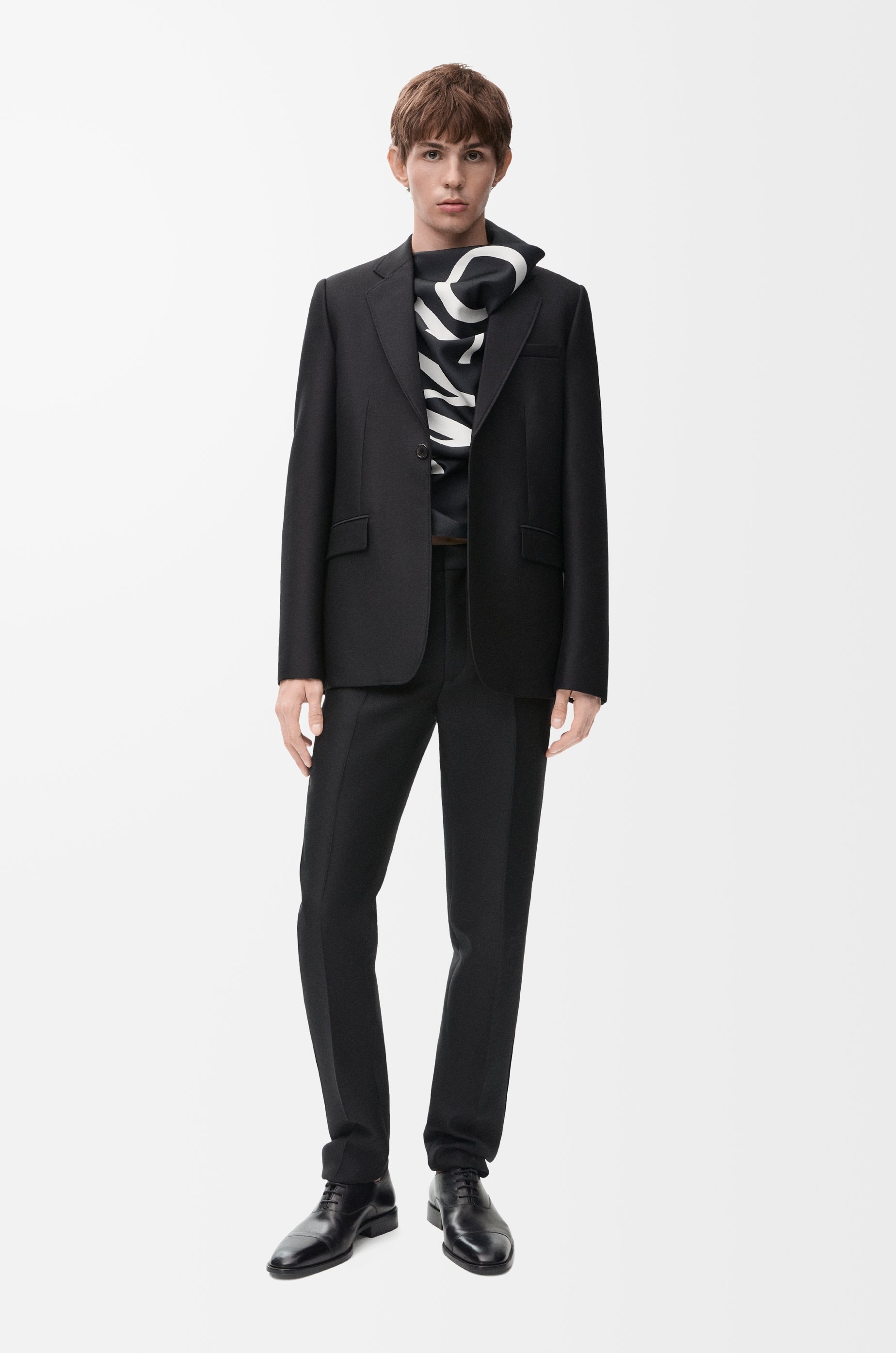 Trousers in wool and silk - 2