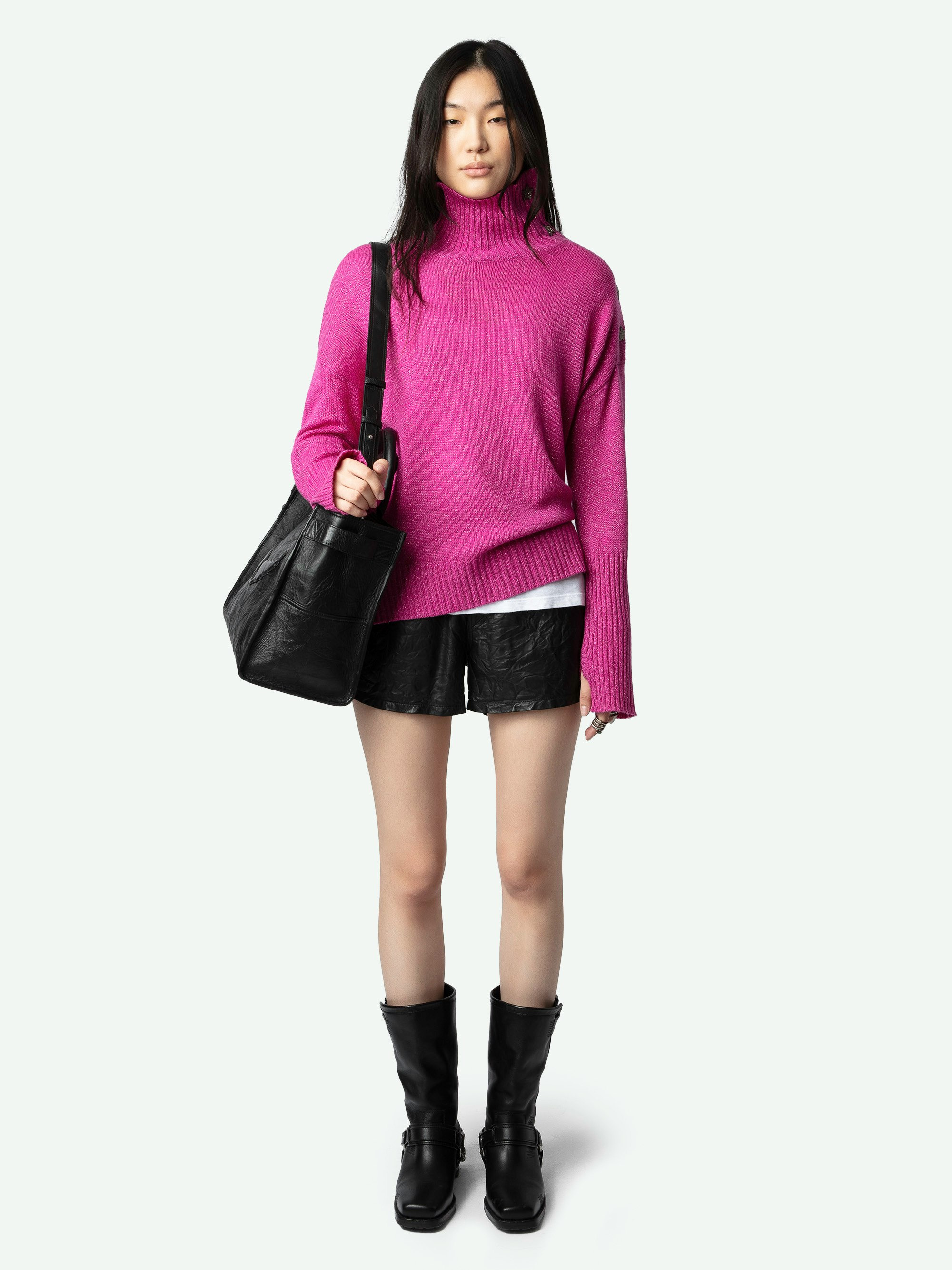 Alma Jewelled Cashmere Sweater - 2
