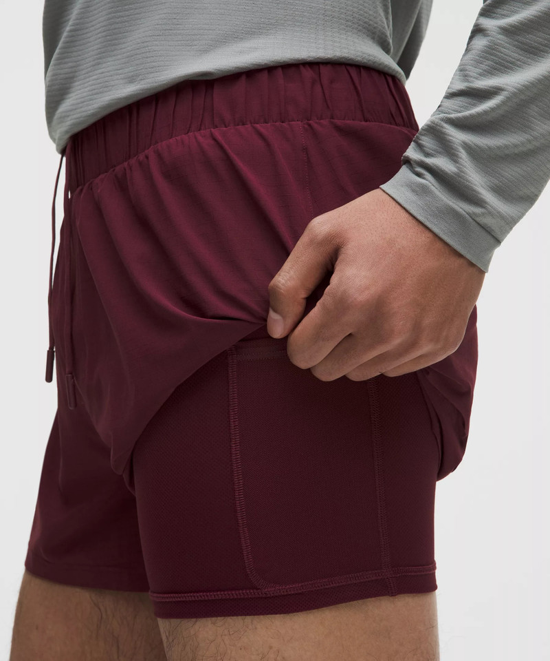 Mile Maker Ripstop Lined Short 4" 5
