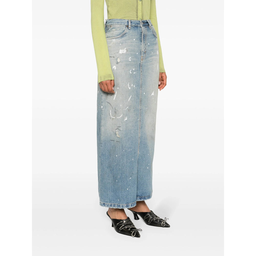 Acne Studios Blue Skirts - Straight Skirts Women - 5