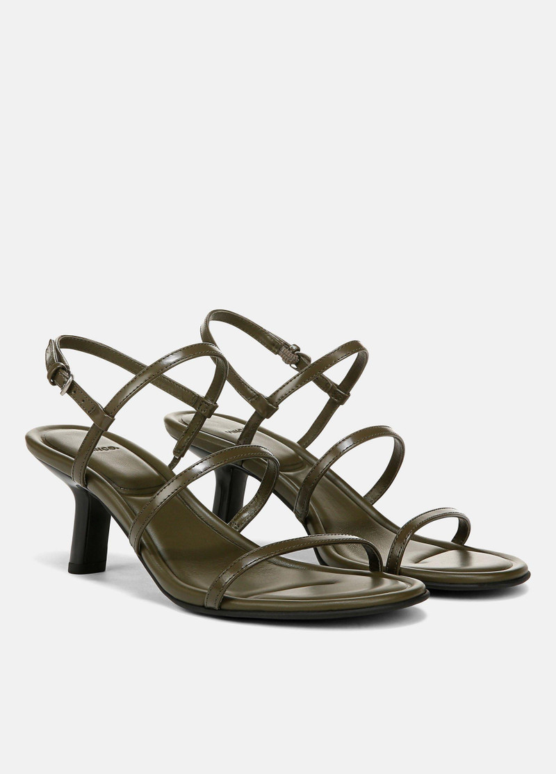 Josie Leather Strappy Heeled Sandal 2