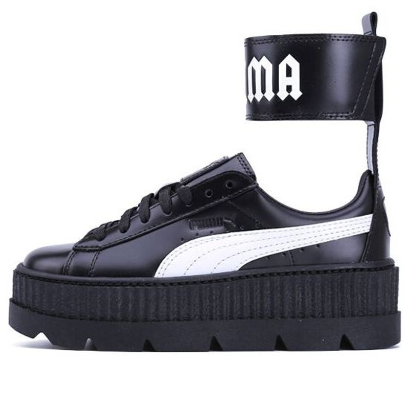 (WMNS) PUMA Fenty x Ankle Strap Creeper 'Black' 366264-03 - 1