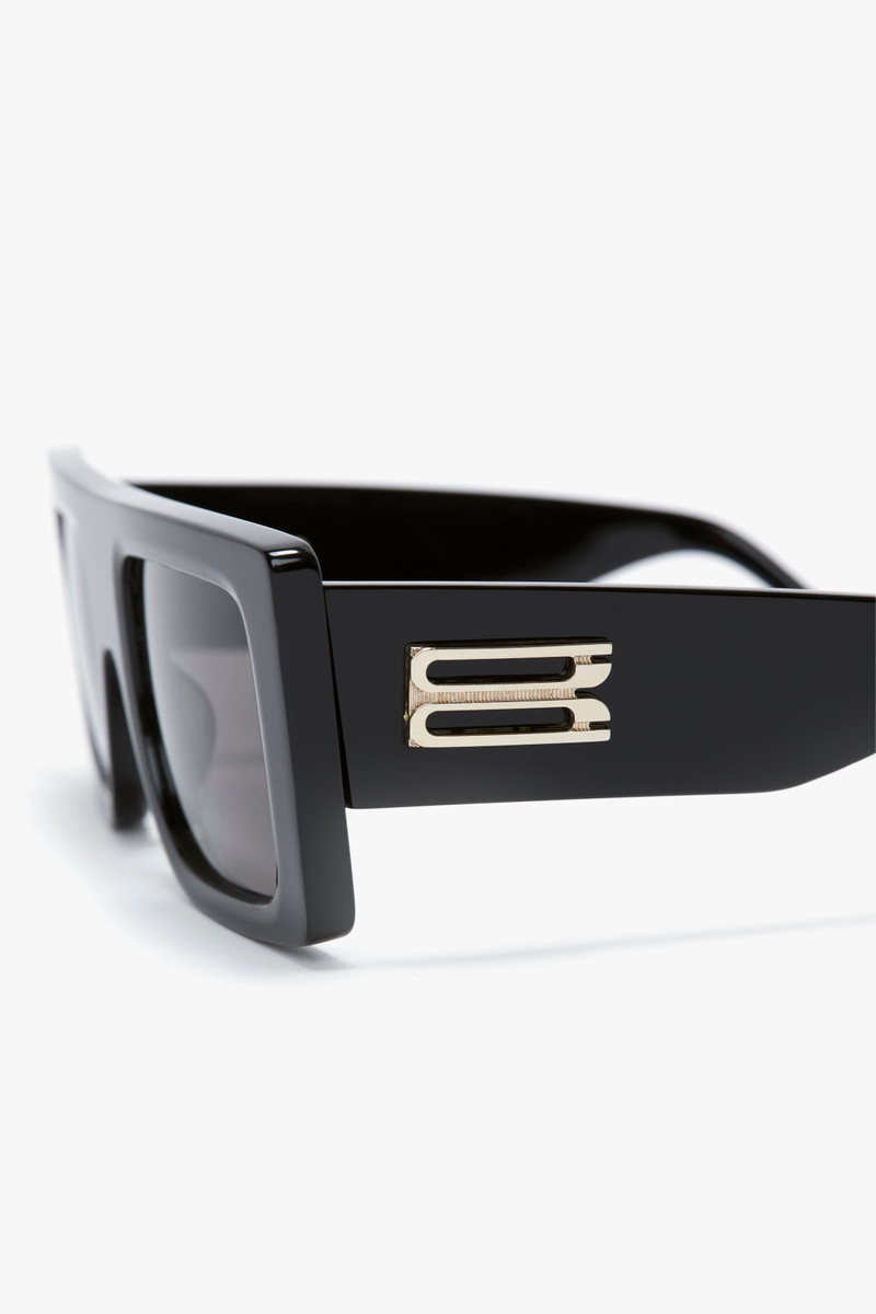Oversized Frame Sunglasses In Black 4