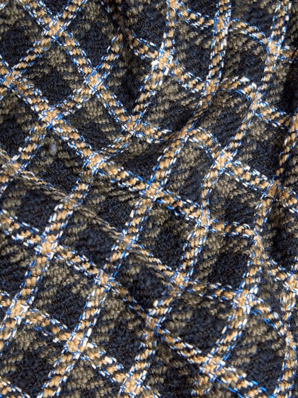 tartan-check hooded shirt jacket - 5
