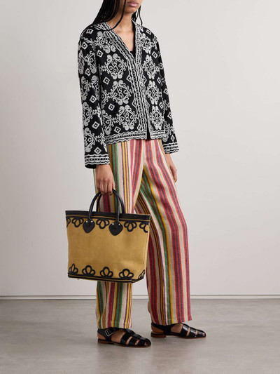 BODE Baroque bead-embellished twill jacket outlook