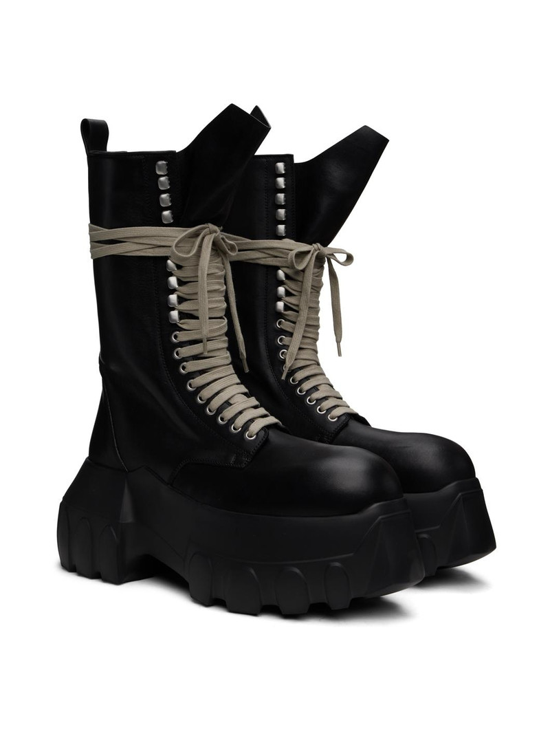 Rick Owens 95mm Army Mega Tractor boots - RU02D6861LOO | REVERSIBLE