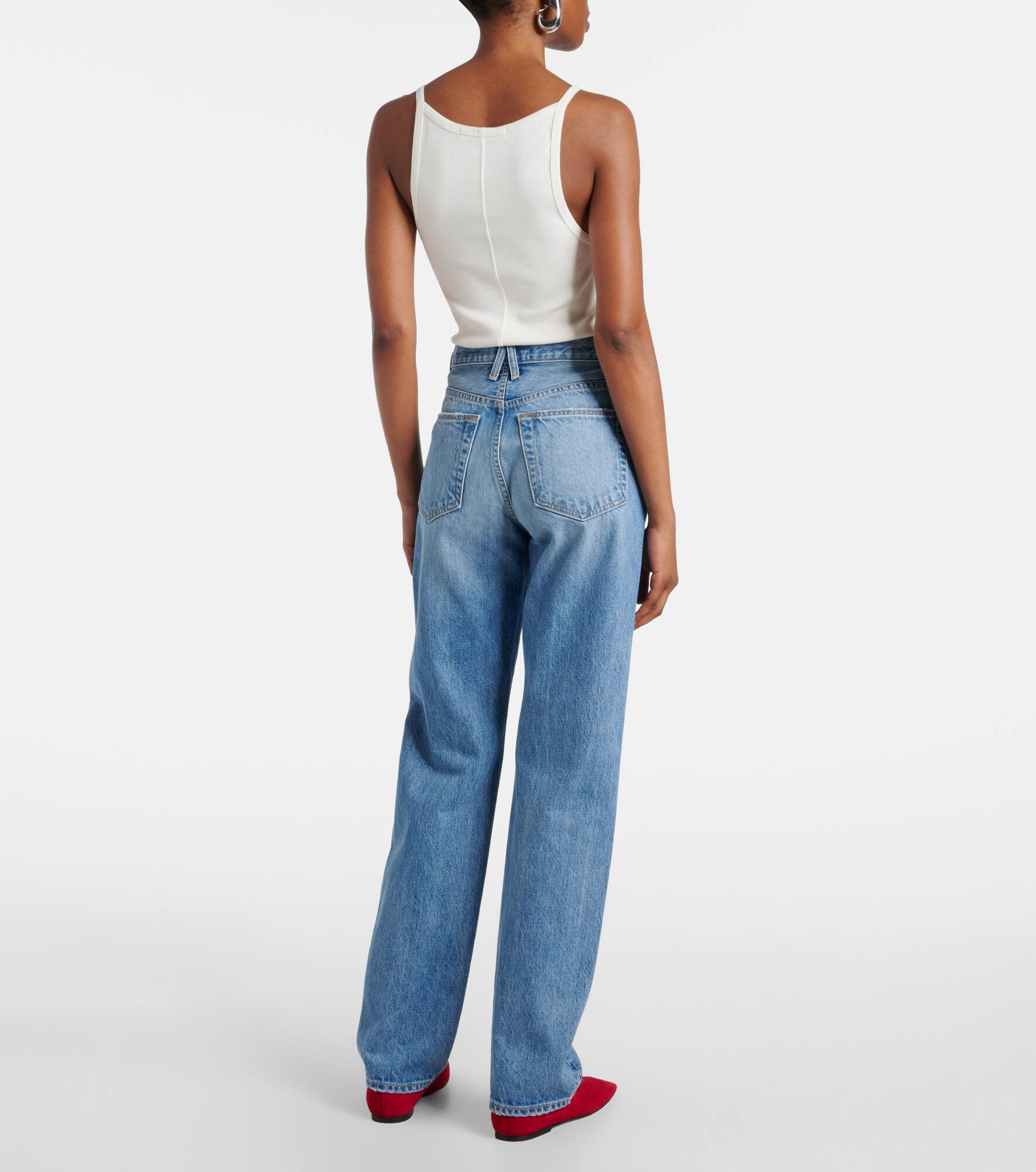 Sophie high-rise straight jeans - 3