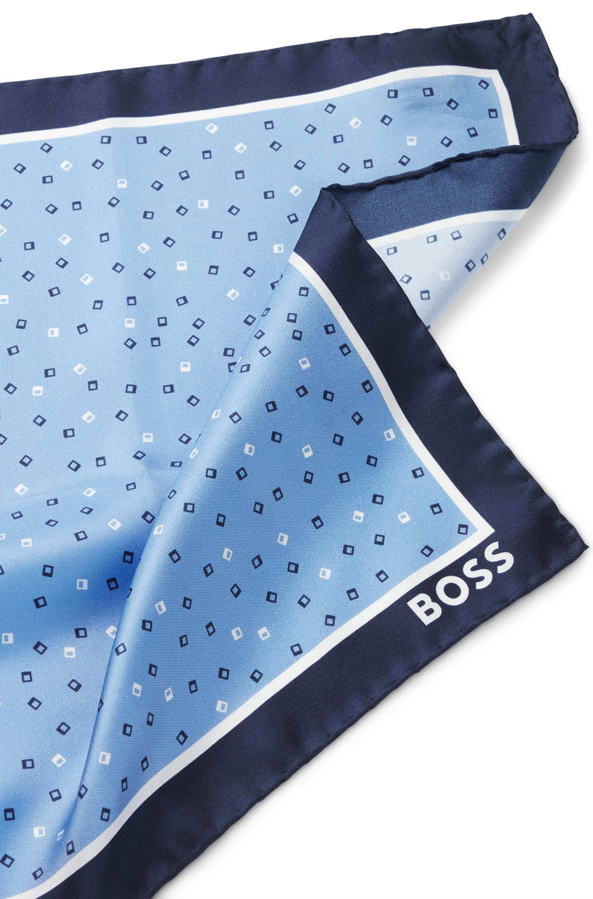 SILK POCKET SQUARE WITH DIGITAL PRINT - 4