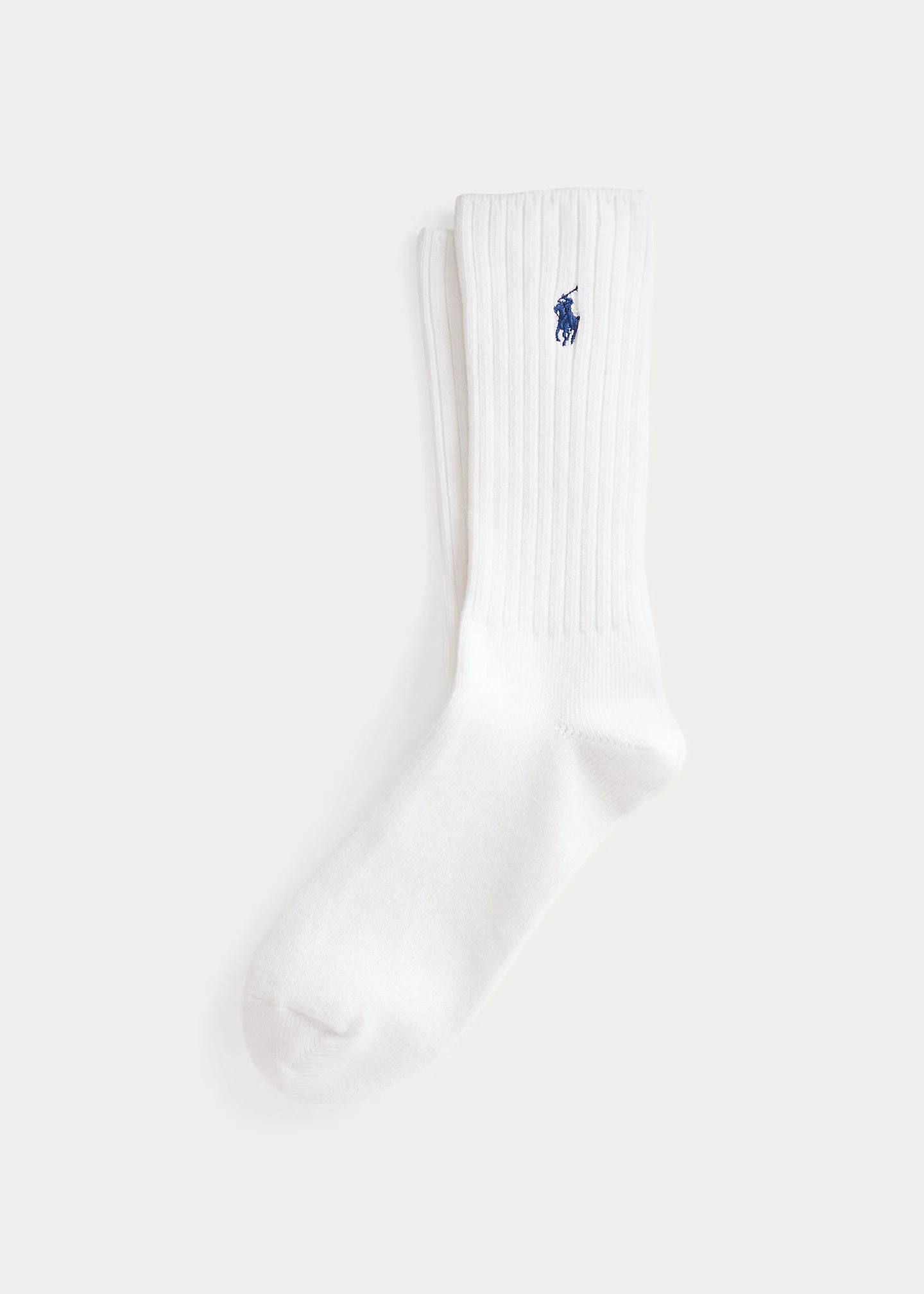 Signature Pony Cotton-Blend Crew Socks - 1