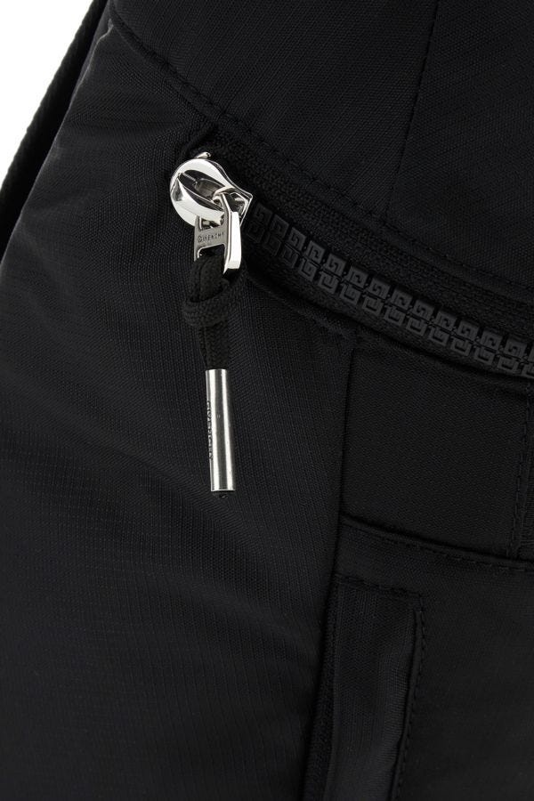 Black nylon G-Trek backpack - 4