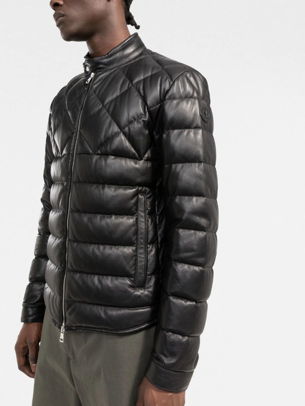 Grenelle quilted leather jacket - 3