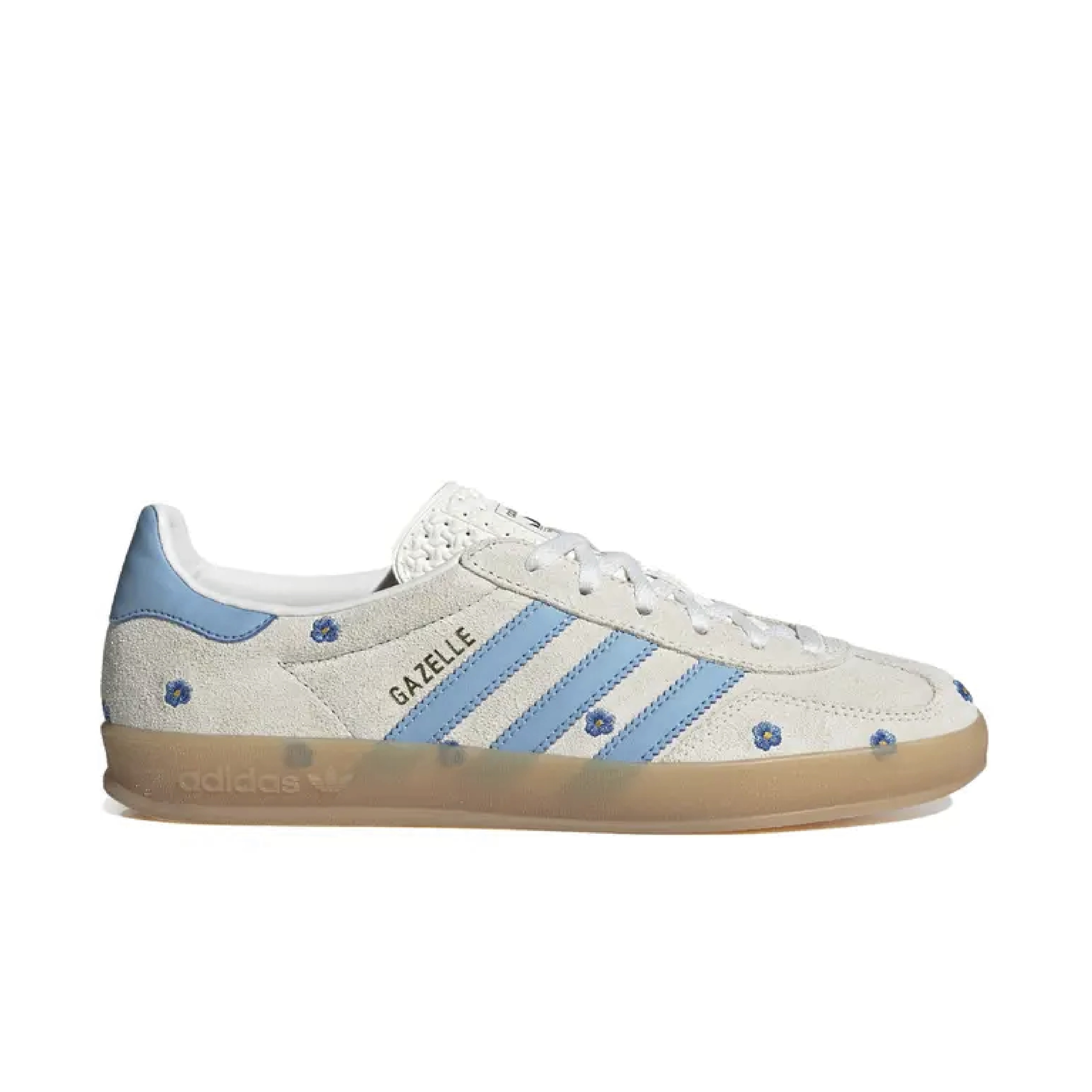 (WMNS) adidas GAZELLE Indoor Floral 'White Blue' IF4491 - 2