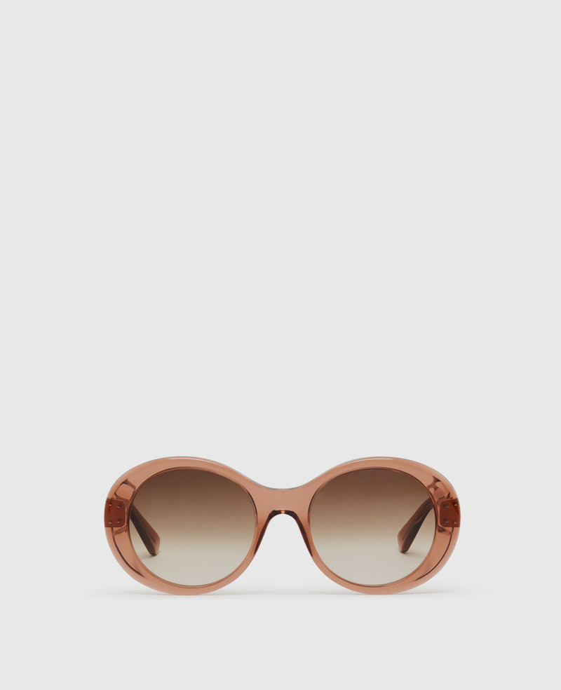 Oversized Round Gradient Sunglasses 1