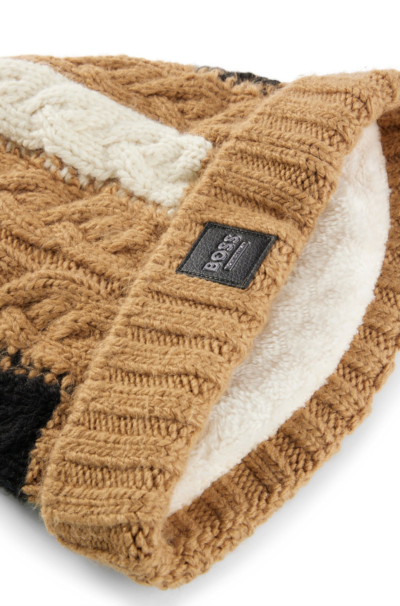 BOSS EQUESTRIAN LIGHTWEIGHT BOBBLE HAT IN SIGNATURE COLORS outlook