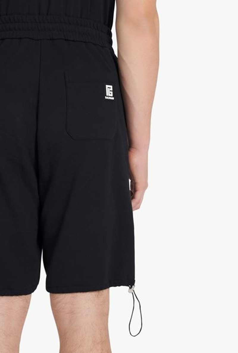 Black cotton shorts 8