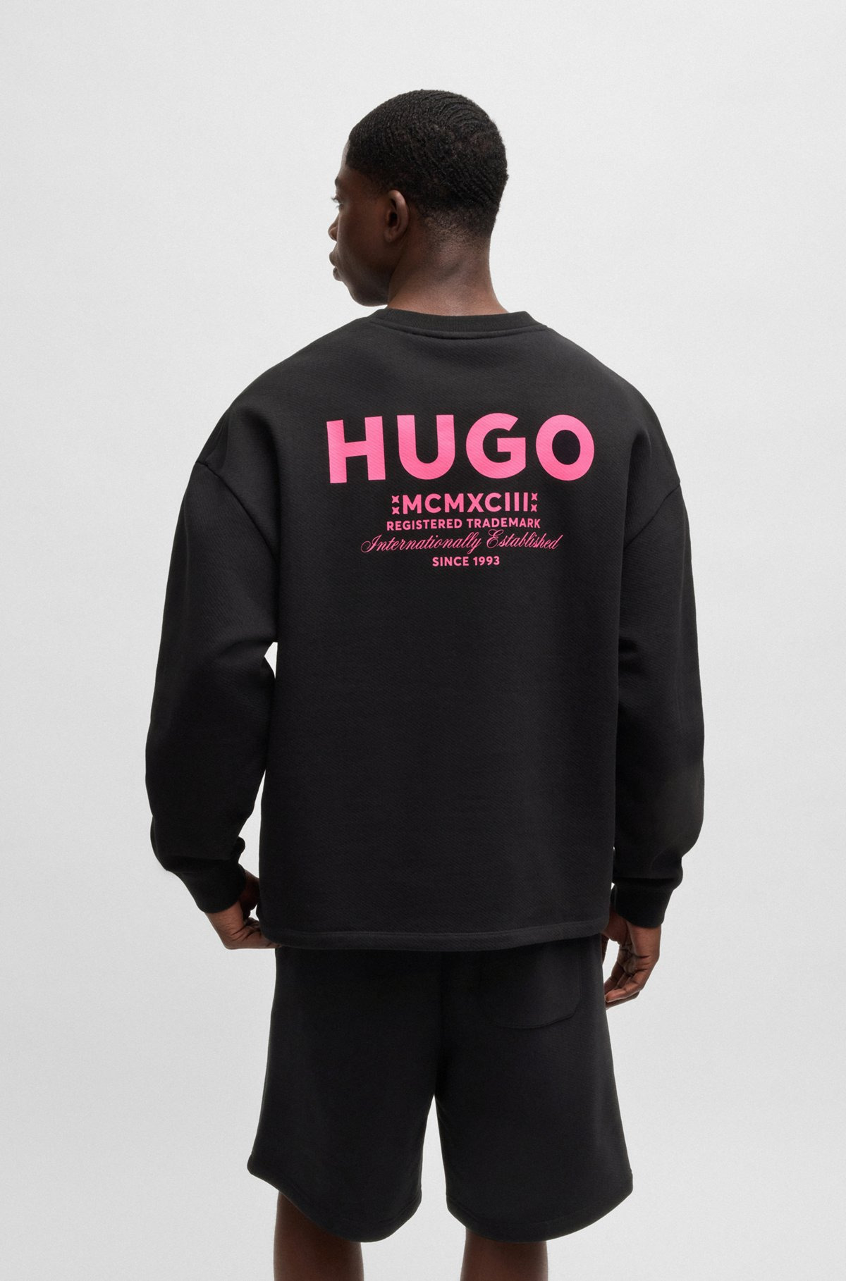 COTTON-TERRY SWEATSHIRT WITH LOGO PRINT - 5