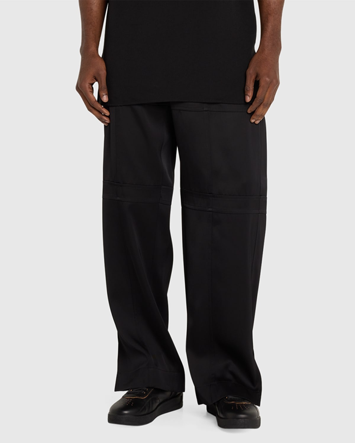 Men's Heavy Twill Paneled Pants - 3
