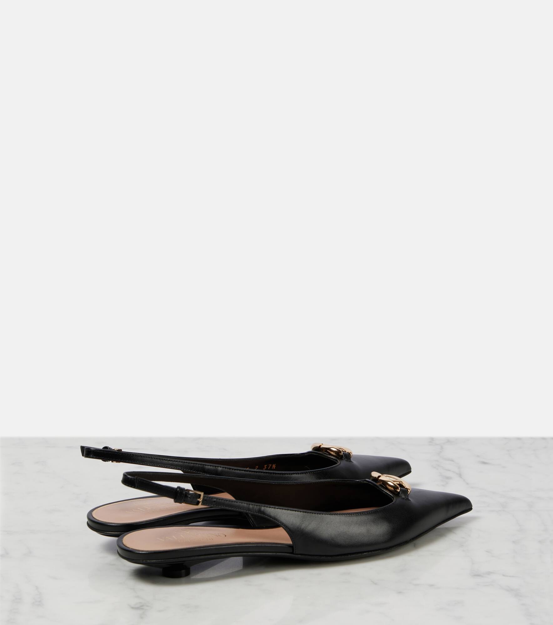 The Bold Edition VLogo 20 slingback flats - 3
