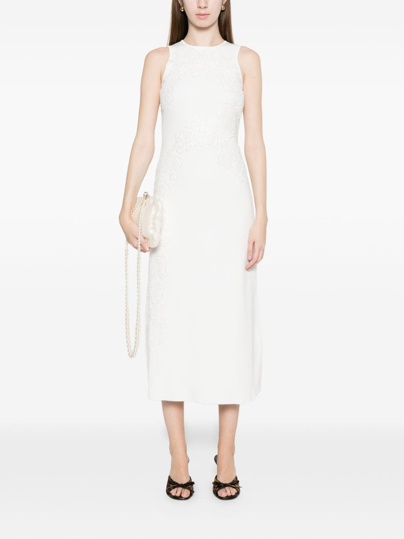 maje sleeveless midi dress outlook