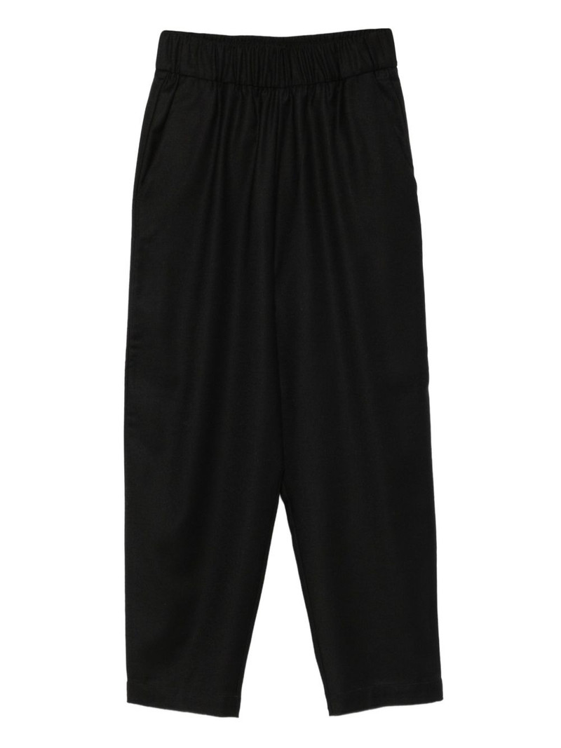 elastic-waist trousers 1