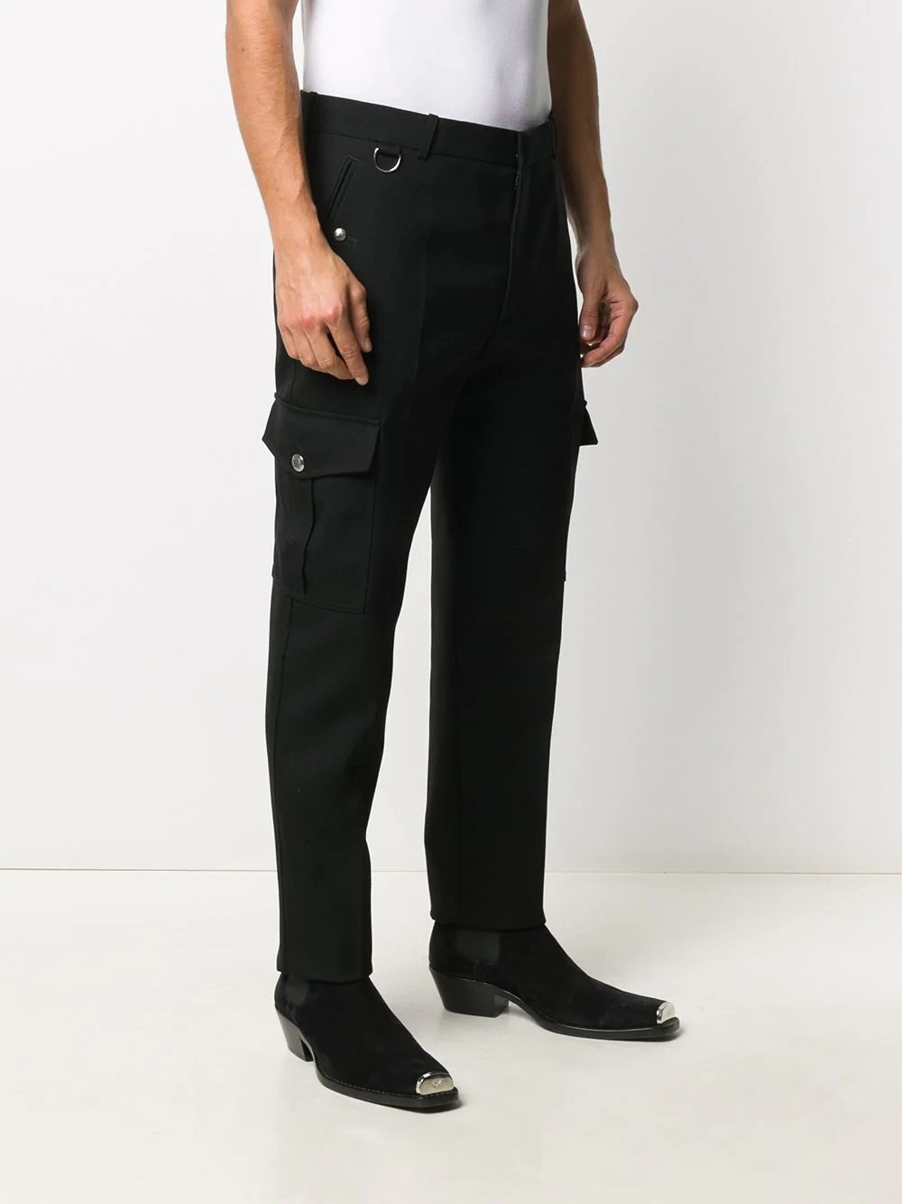 multi-pocket design trousers - 3