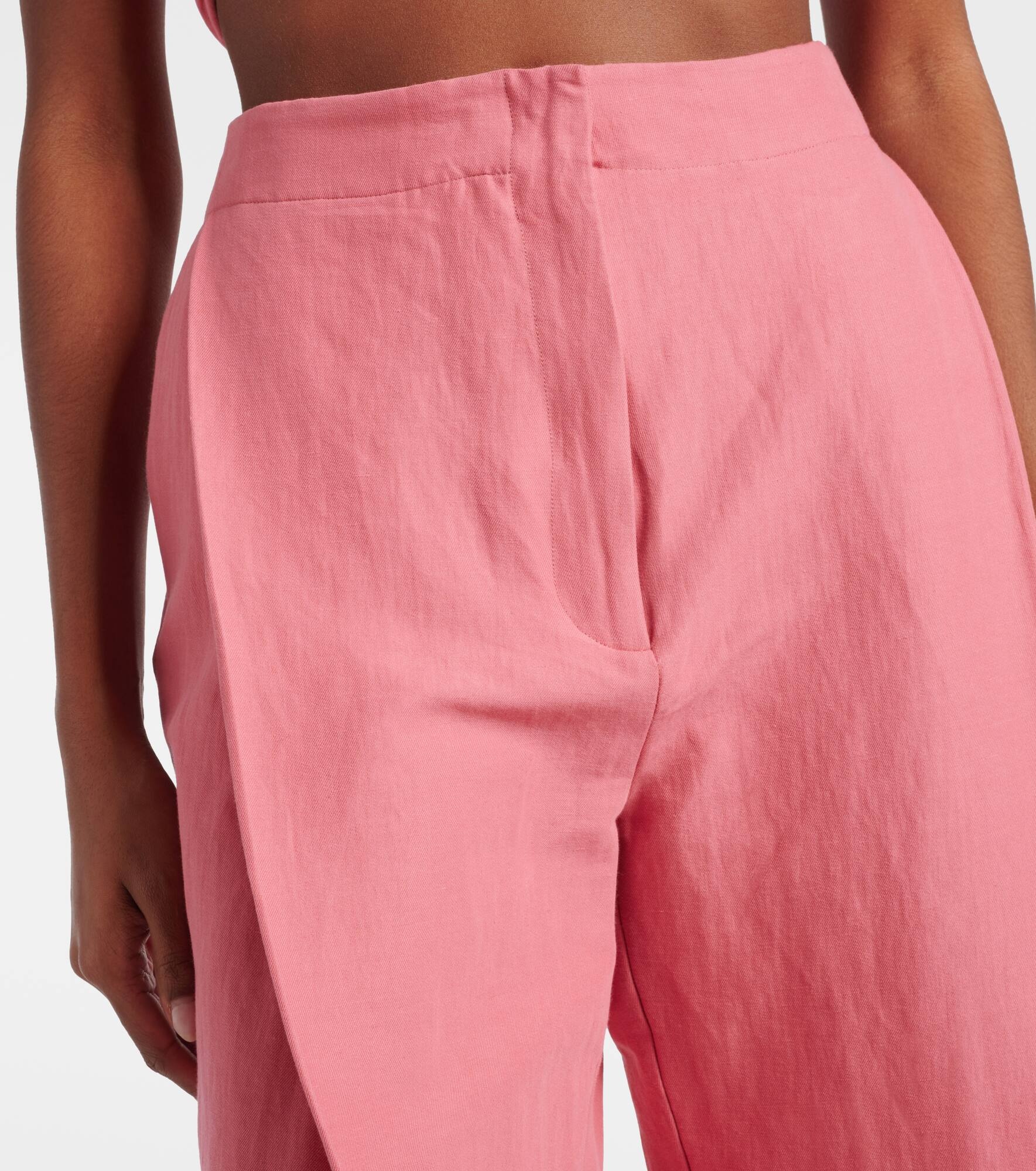 Santu linen and cotton-blend culottes - 4
